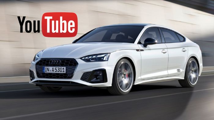 Το Youtube κάνει απόβαση στα νέα Audi από το 2024