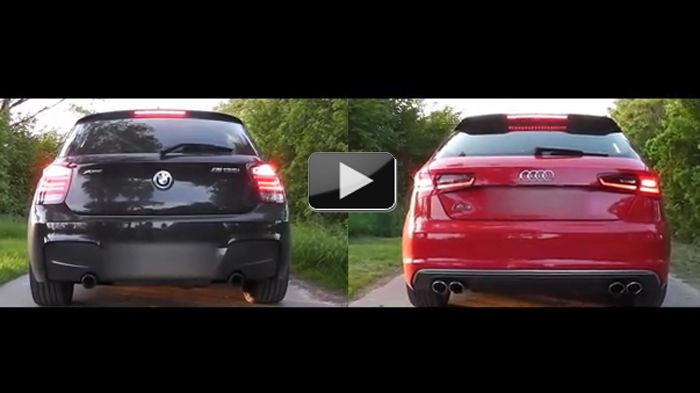 0-100 χλμ./ώρα: Audi S3 Vs BMW M135i