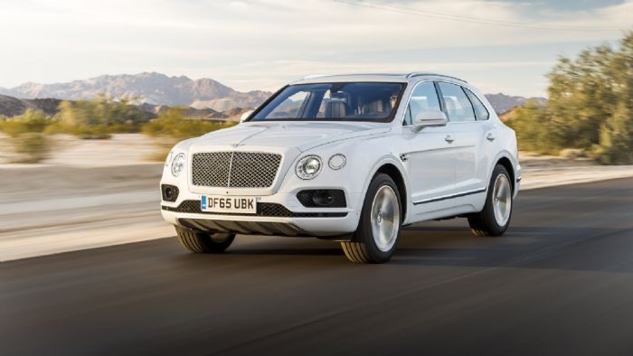 Το Μάρτιο η υβριδική Bentley Bentayga