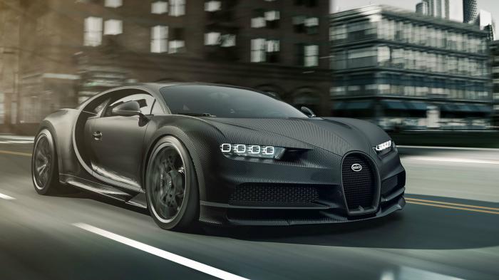 Ήρθαν οι «δίδυμες» Bugatti Chiron Noire