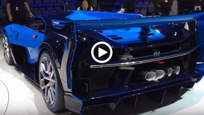 Ακούστε την Bugatti Vision Gran Turismo