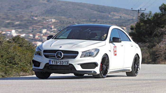 Δοκιμή: Mercedes CLA 45 AMG 4MATIC