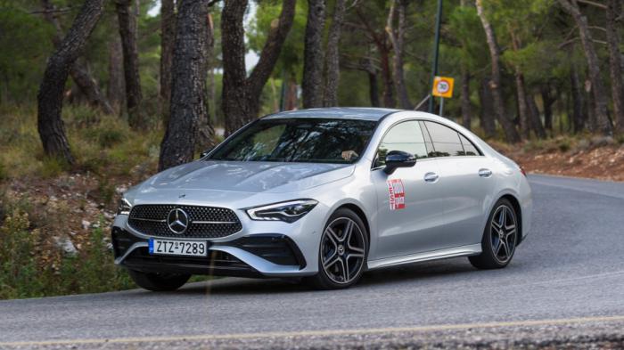 Δοκιμή: Mercedes CLA 250 e | Plug-in «κουρσάρα» με 218 άλογα Δοκιμή: Mercedes CLA 250 e | Plug-in «κουρσάρα» με 218 άλογα