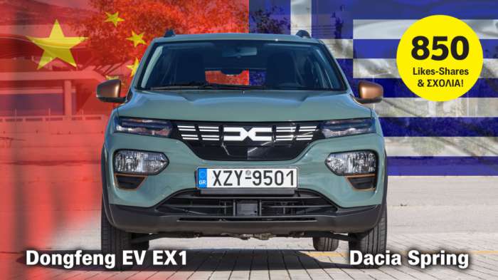 Το ηλεκτρικό Dacia είναι Made in China, με τιμή Made in Europe