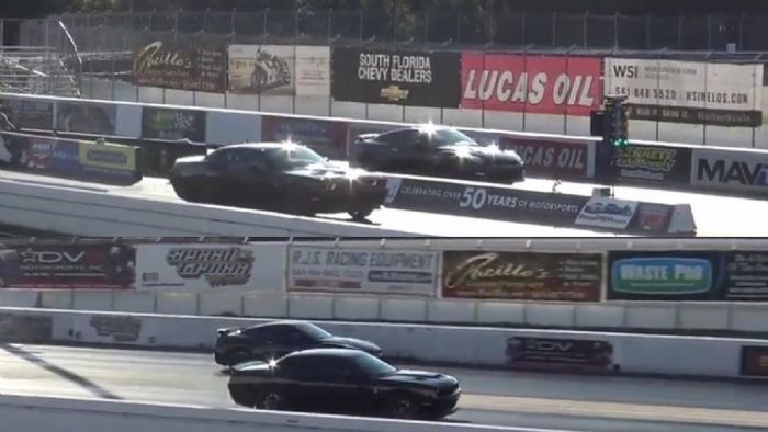 Hellcat vs GT-R (Video)