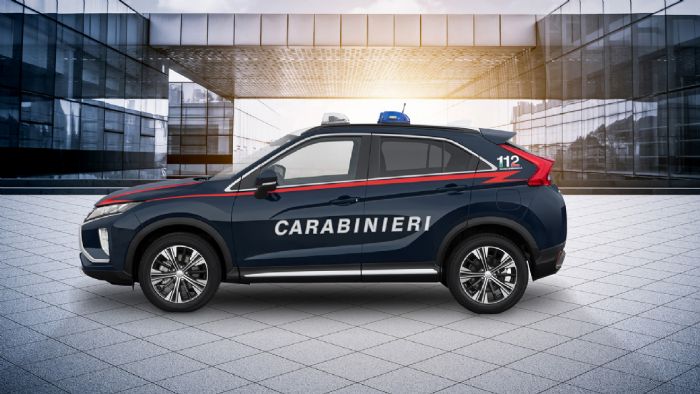 To Mitsubishi Eclipse Cross των Carabinieri