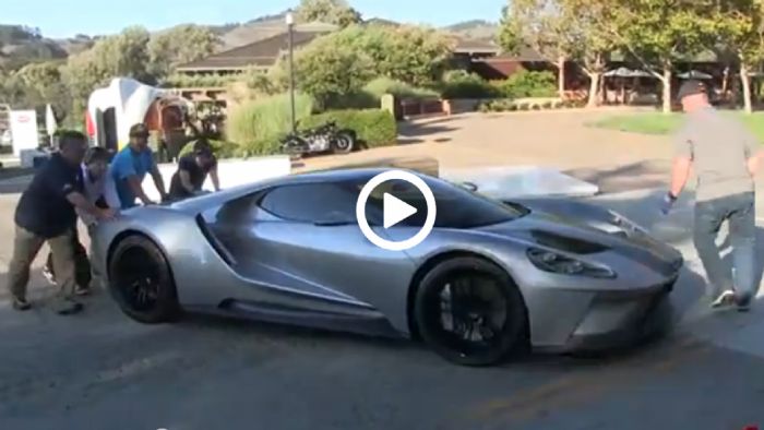 Σπρώχνοντας ένα Ford GT (+videos)