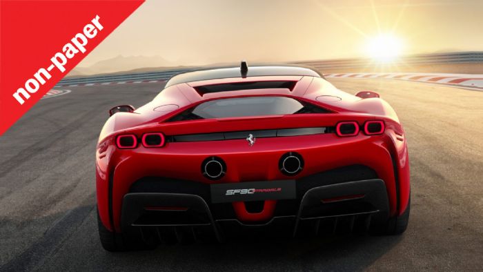 Ηλεκτρικές Ferrari; Και όμως είναι μονόδρομος!