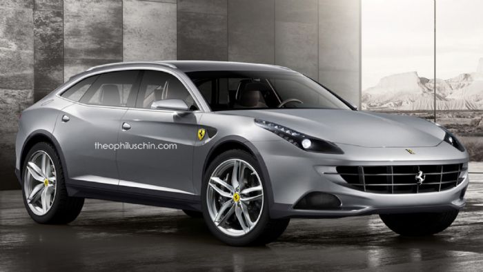 Πλησιάζει Ferrari crossover