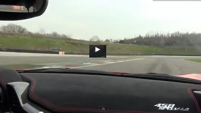 Η Ferrari 458 Speciale… τα σπάει!