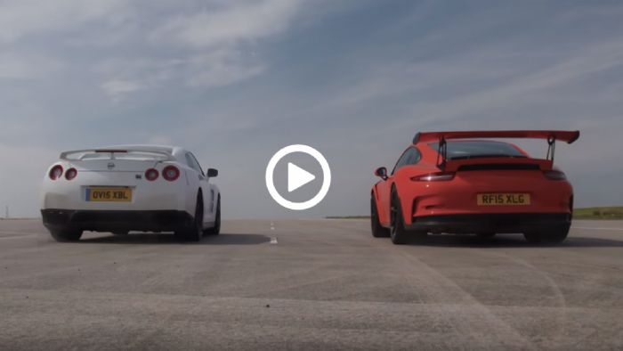 GT-R vs 911 GT3 RS