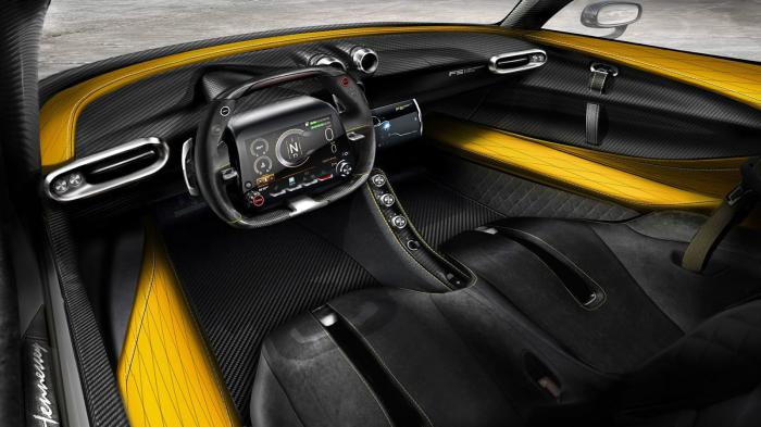 Το εσωτερικό της Venom F5