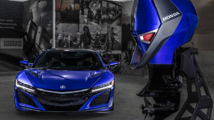 Ένα Honda NSX θαλάσσης