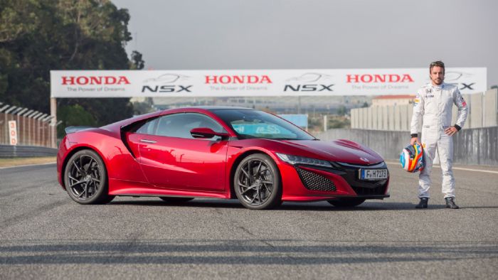 Alonso στο Estoril με Honda NSX