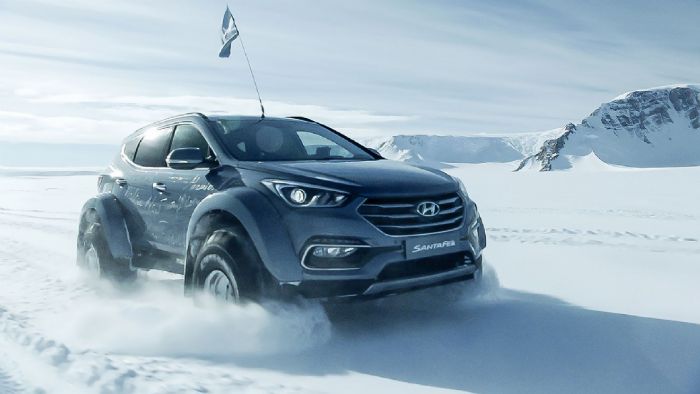 Η Hyundai κατακτά την Ανταρκτική