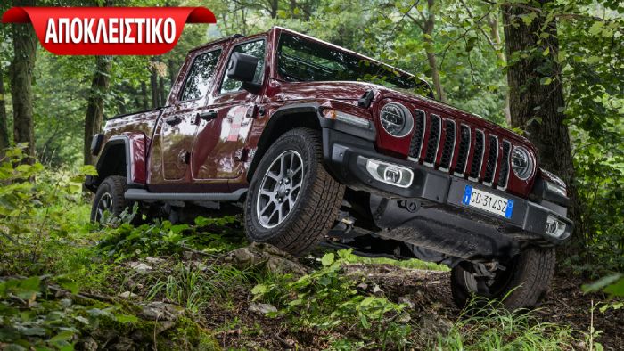 Οδηγούμε κατ` αποκλειστικότητα το Jeep Gladiator (+vid)