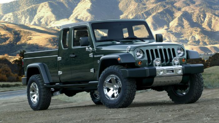 Pick-Up βασισμένο στο Jeep Wrangler;