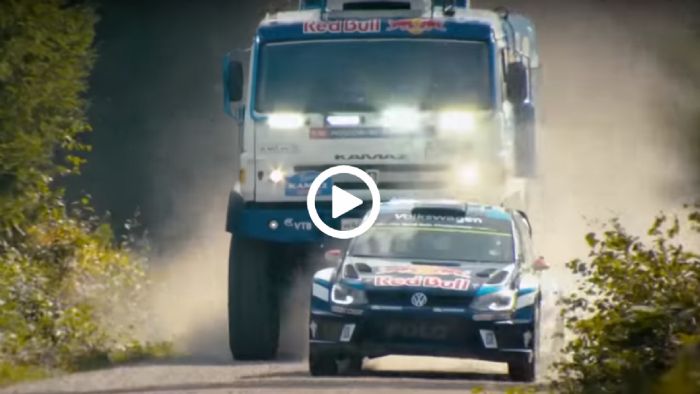 Polo R WRC Vs Kamaz Dakar