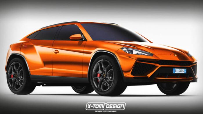 Θα είναι έτσι η Lamborghini Urus;