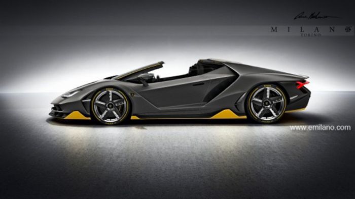 Centenario και σε Roadster