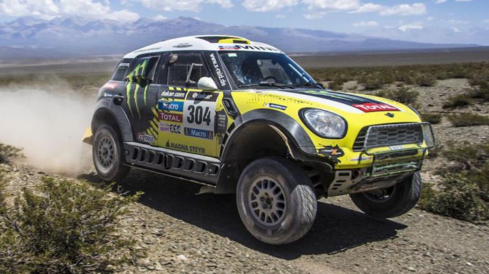 Η MINI «κατακτά» τις 3 πρώτες θέσεις του Dakar 2014