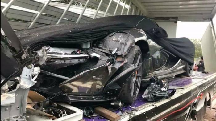  McLaren P1 καταστράφηκε σε τροχαίο (+vid)