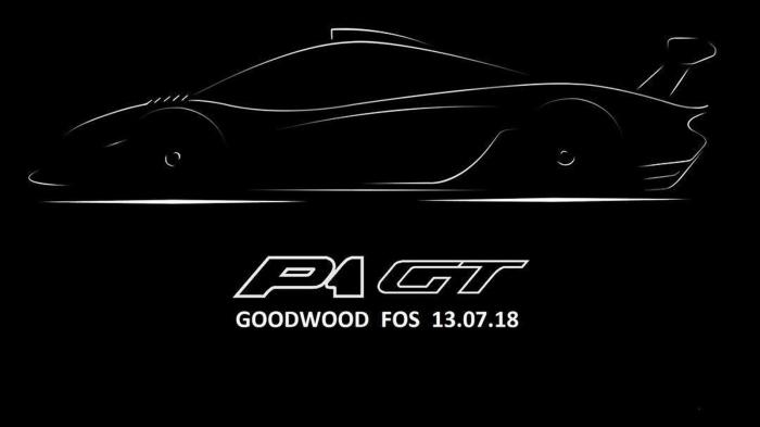 Teaser της McLaren P1 GT