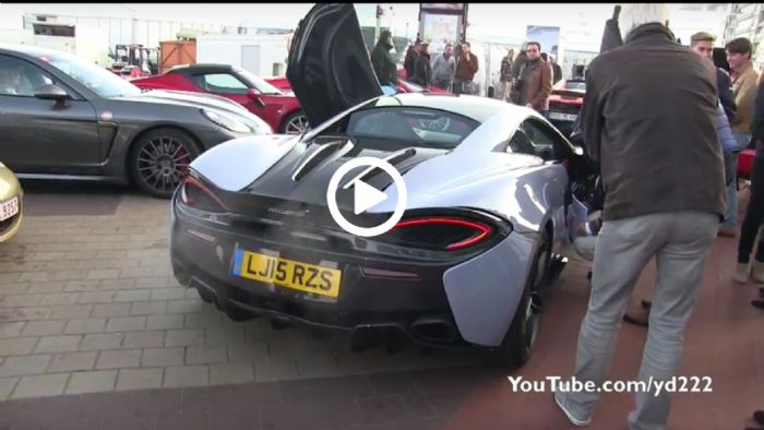 Η McLaren 570S βρυχάται! (video)