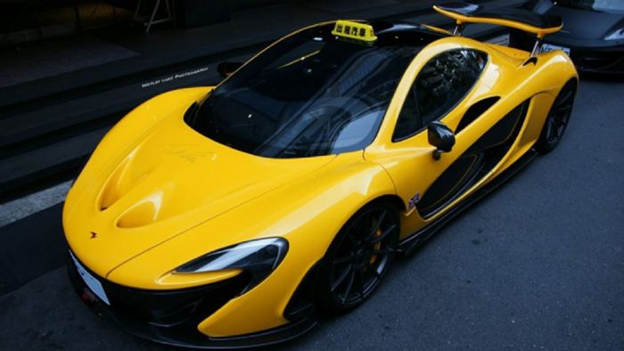 McLaren P1 ταξί στην Ταϊβάν