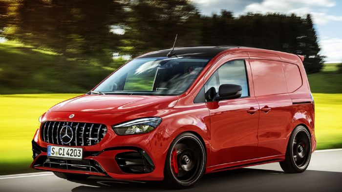 Το Mercedes-AMG Citan 45 του υπερ-ταχυμεταφορέα