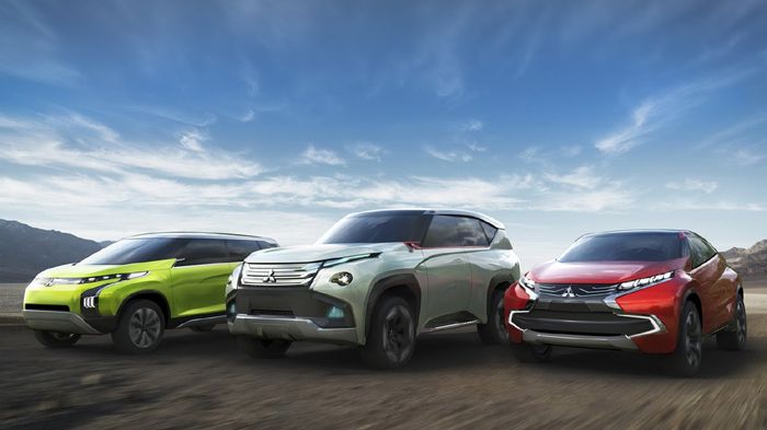 Η Mitsubishi αποκαλύπτει τρία πρωτότυπα crossover