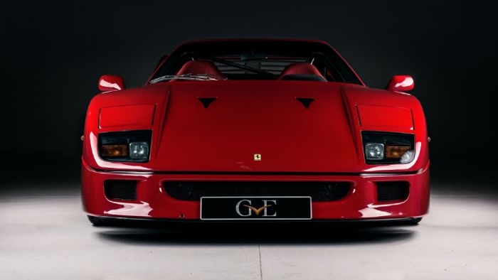 Μια δημοφιλής Ferrari F40