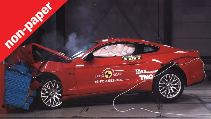 Τι μάθαμε από τα 2 αστέρια της Mustang στο EuroNCAP;