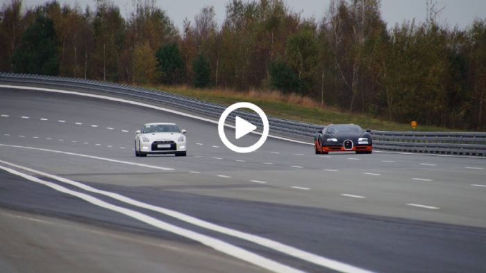 GT-R VS Veyron