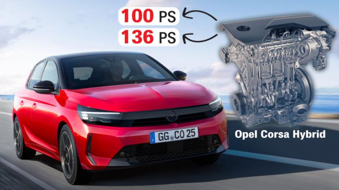 Opel Corsa:    100  136 ;