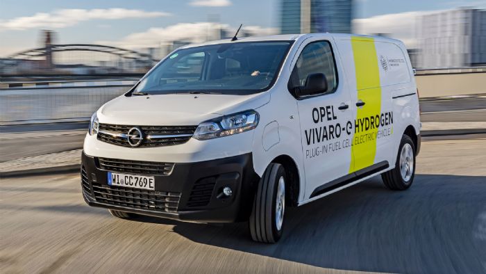 Πιάνει δουλειά το Opel Vivaro-e HYDROGEN