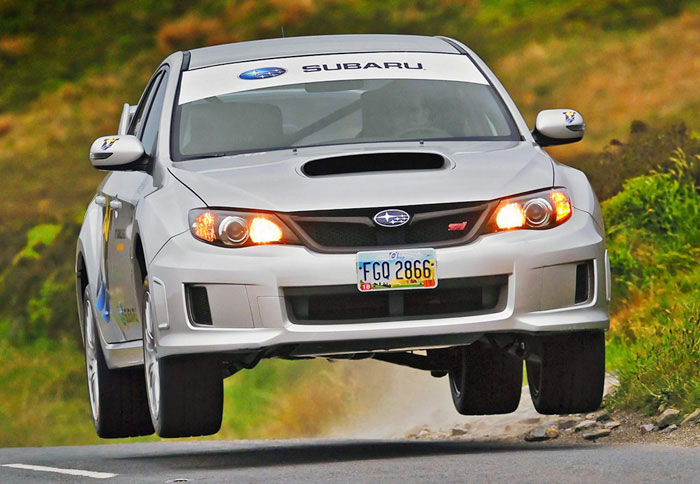 Το Subaru WRX STI στο Isle Of Man 