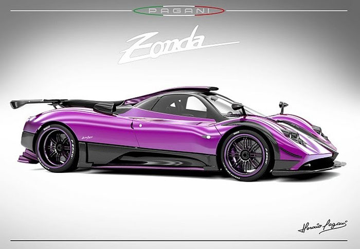 Η μοναδική Pagani Zonda 750