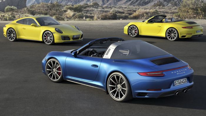 Porsche Targa 4/S & Carrera 4/S f/l