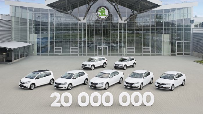 Η Skoda σπάει το φράγμα των 20 εκατ.