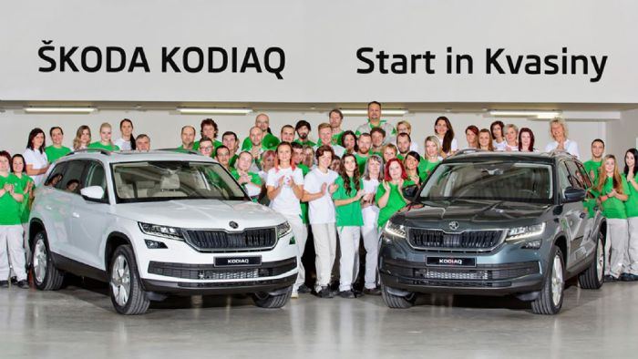 Ξεκίνησε η παραγωγή του Skoda Kodiaq