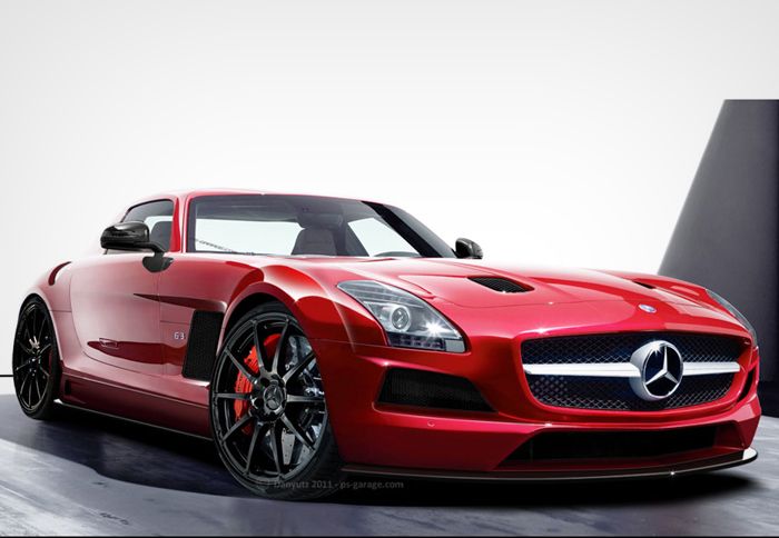 Πρόγευση της SLS AMG Black Series