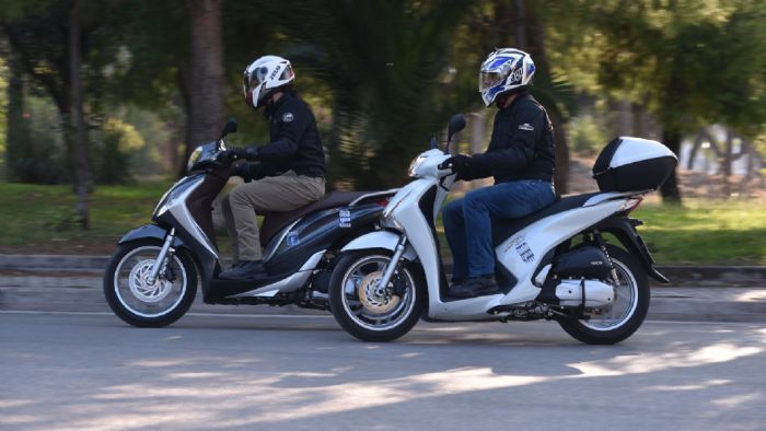 Piaggio Medley 150 VS Honda SH 150