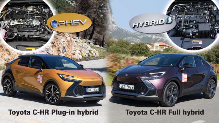 Το Toyota C-HR είναι το φθηνότερο υβριδικό και το φθηνότερο Plug-in hybrid οικογενειακό SUV