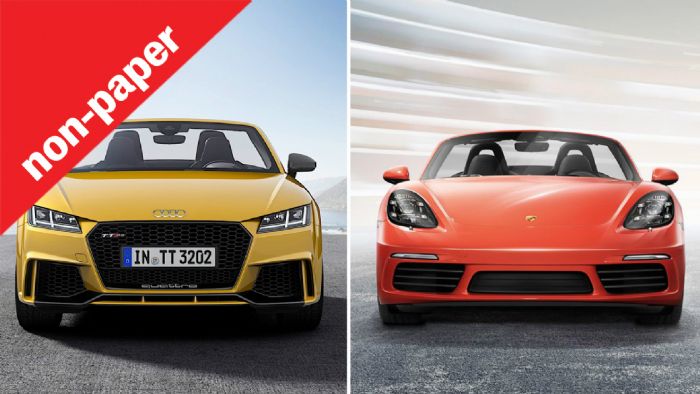 Audi TT vs Porsche 718