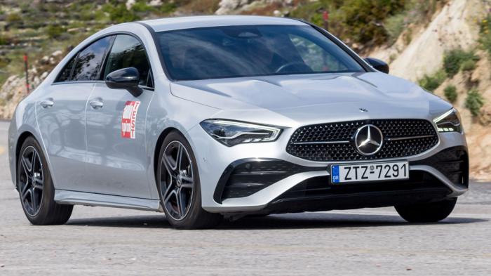 Δοκιμή: Mercedes CLA 200 Coupe με 163 PS Δοκιμή: Mercedes CLA 200 Coupe με 163 PS