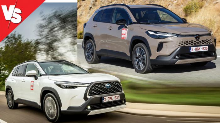 Διαφορές του ανανεωμένου Toyota Corolla Cross από το προηγούμενο Διαφορές του ανανεωμένου Toyota Corolla Cross από το προηγούμενο