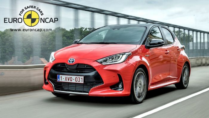 Πεντάστερο το νέο Toyota Υaris στο Εuro NCAP (+vid)