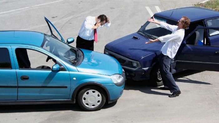 Ατύχημα από μη εμπλεκόμενο όχημα