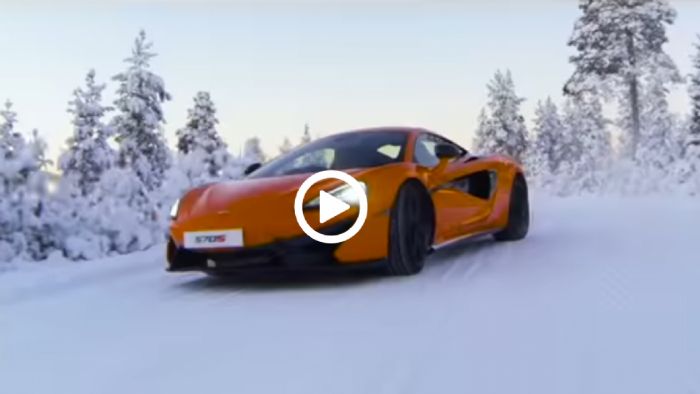 McLaren χορεύει στον πάγο